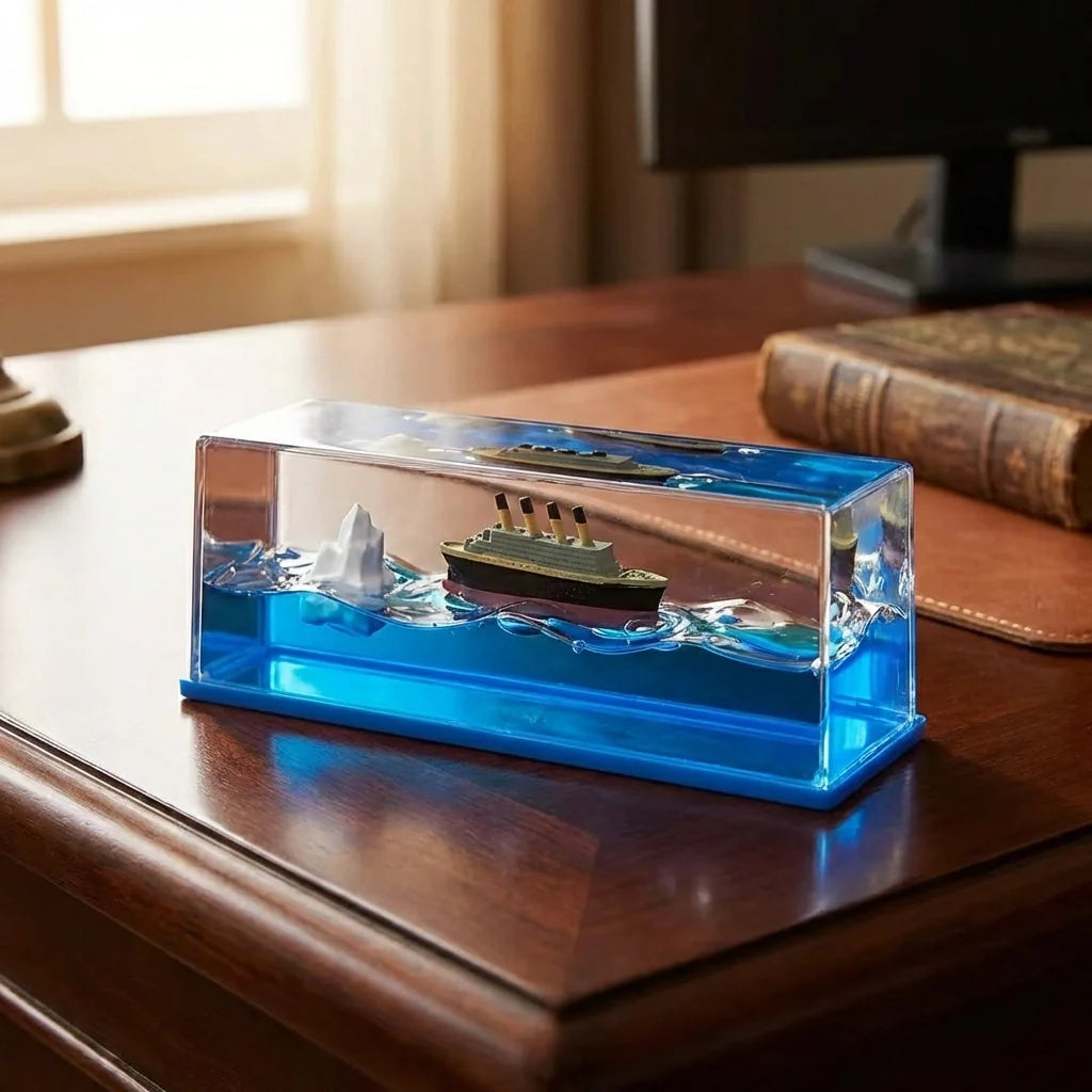 Car Dashboard Unsinkable Cruise Ship