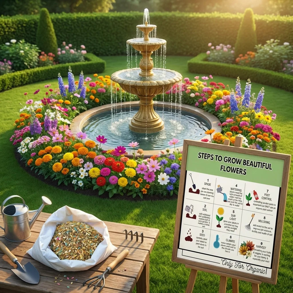 Mix Flower Seeds (Pack of 100 Seeds)