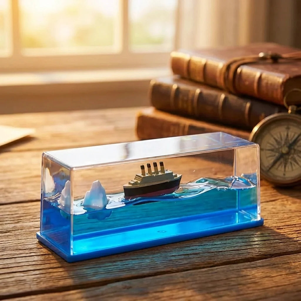 Car Dashboard Unsinkable Cruise Ship