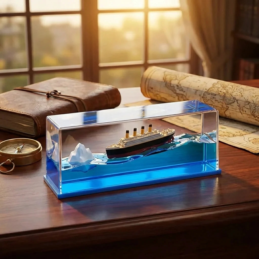 Car Dashboard Unsinkable Cruise Ship