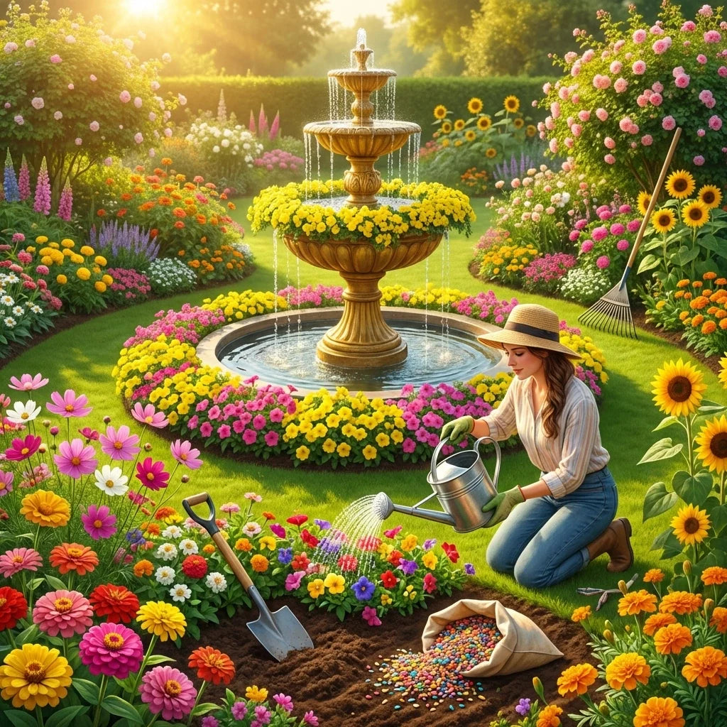 Mix Flower Seeds (Pack of 100 Seeds)