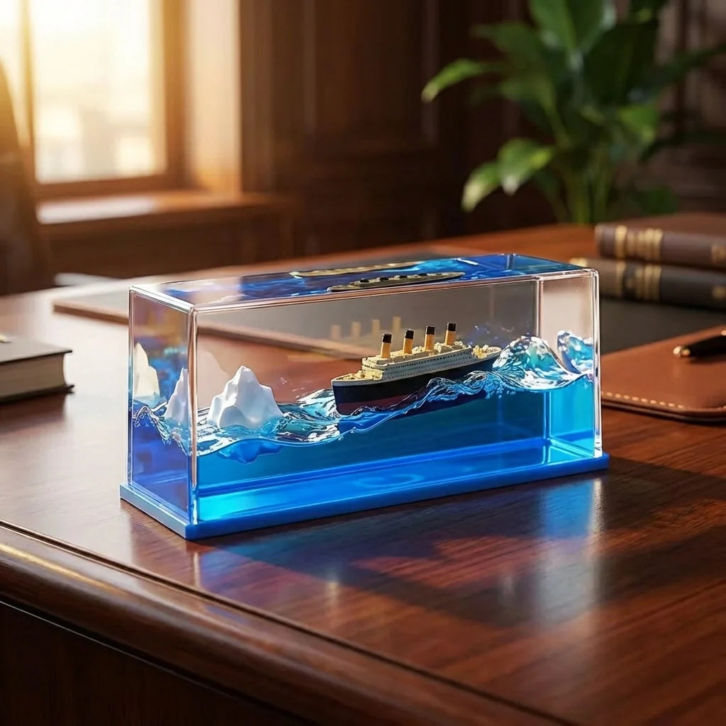 Car Dashboard Unsinkable Cruise Ship