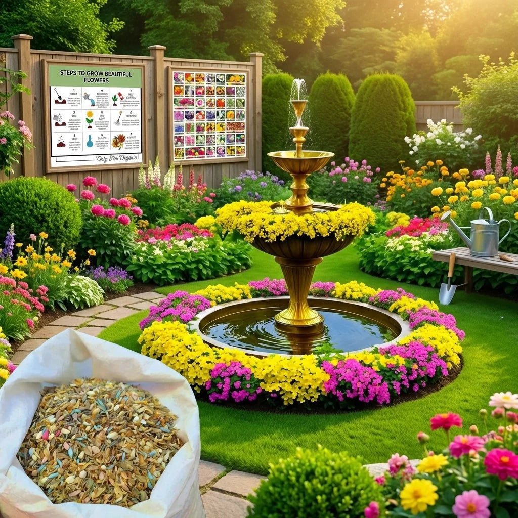 Mix Flower Seeds (Pack of 100 Seeds)