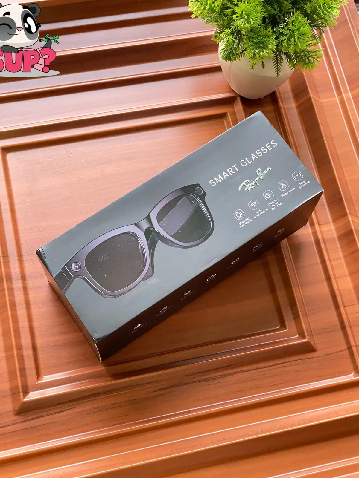 Smart Goggles with AI Camera, Voice Assistant & Built-In Music (Premium Replica) (Buy 1 Get 1 Free )