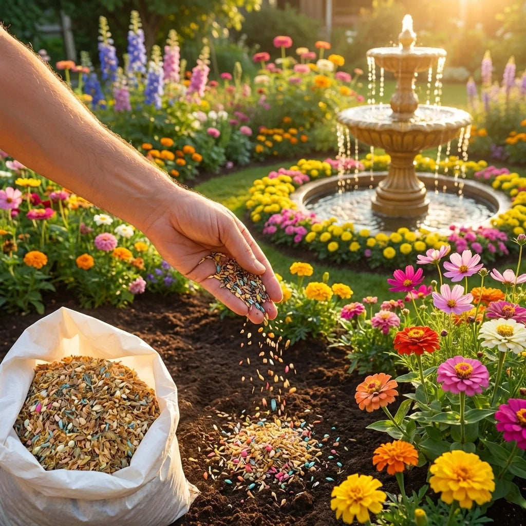 Mix Flower Seeds (Pack of 100 Seeds)