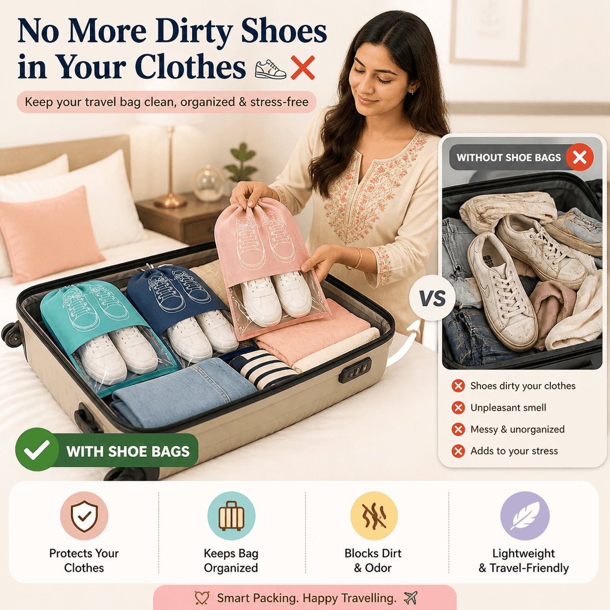 Travel Shoe Bags