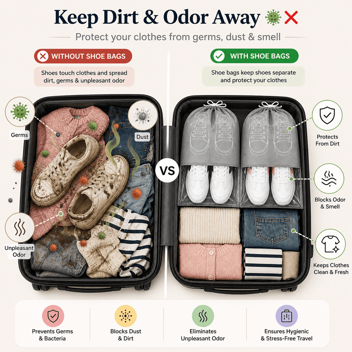 Travel Shoe Bags
