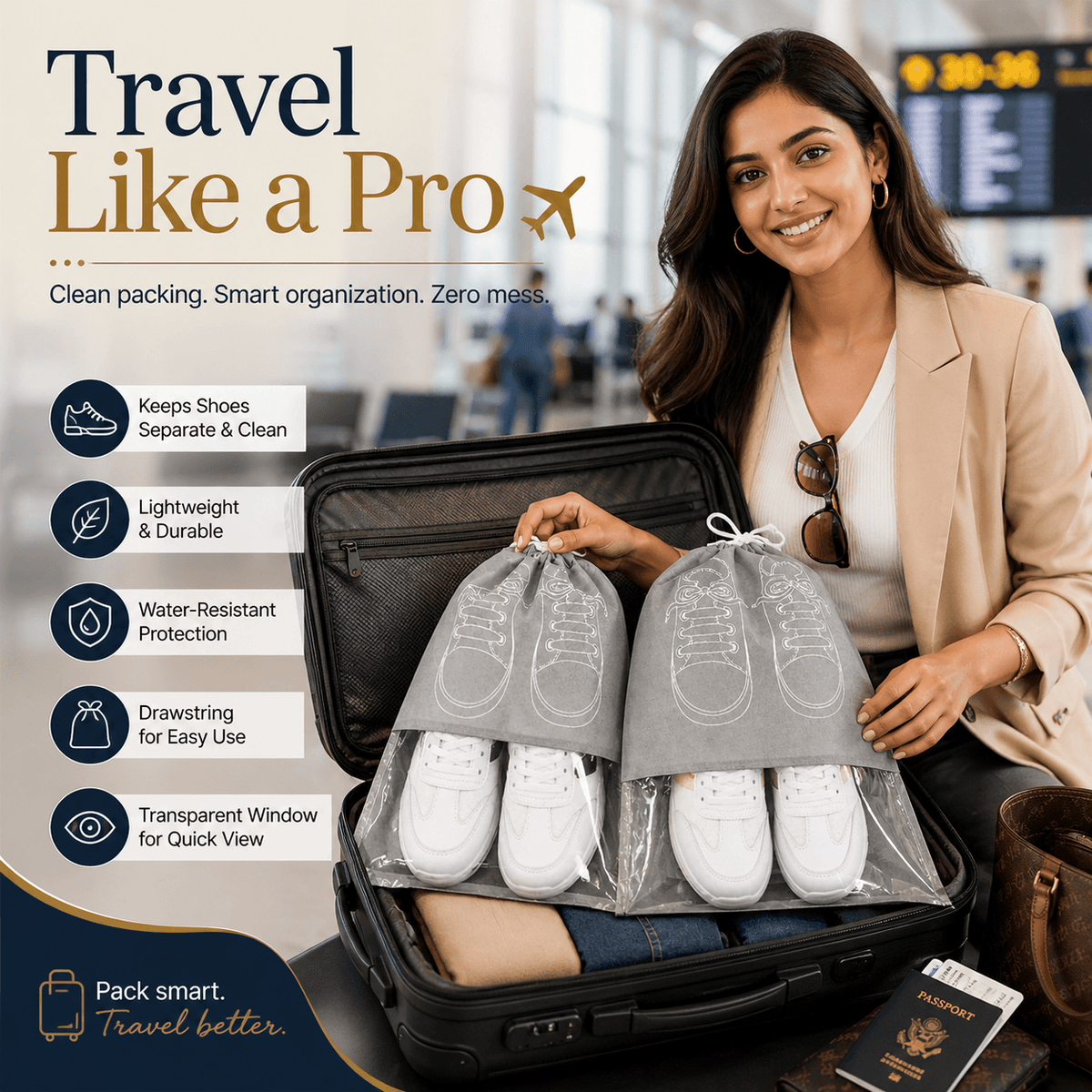 Travel Shoe Bags