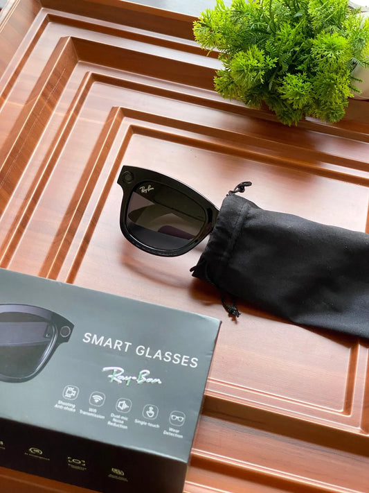 Smart Goggles with AI Camera, Voice Assistant & Built-In Music (Premium Replica) (Buy 1 Get 1 Free )