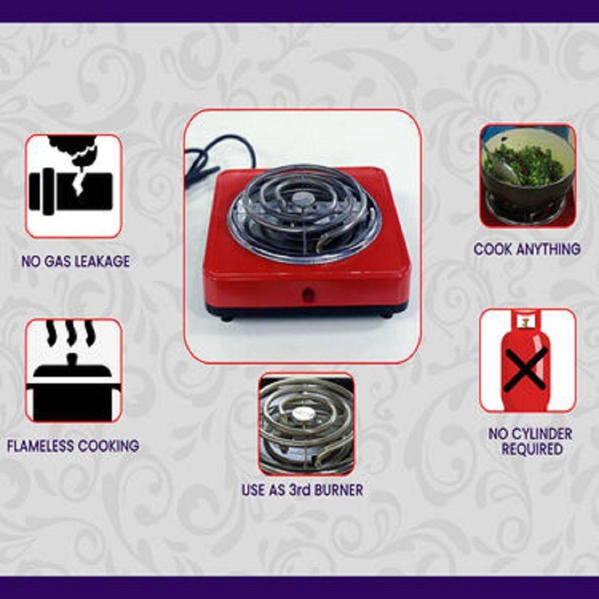 Flameless Electric Cooking Stove – The Smart Alternative to Gas Cylinders