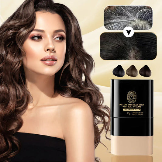 ⏰Black Friday Limited Sale 50% OFF!!✨Instant Hair Colour Stick with Built-In Comb🔥(Buy 1 Get 2 Free)
